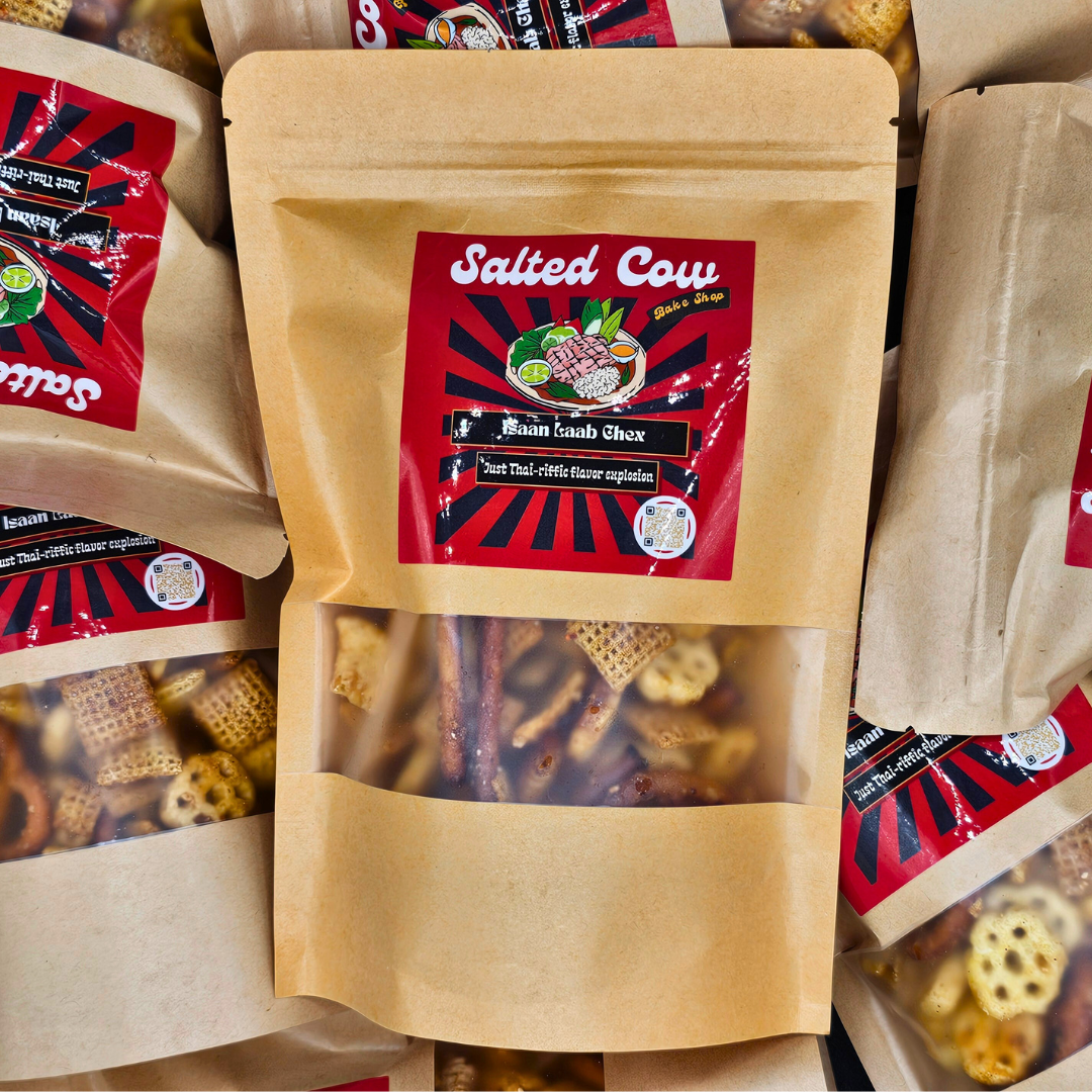 Salted Cow Bake Isaan Laab Chex Mix